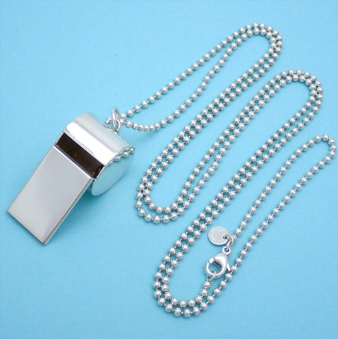 Tiffany & Co necklace chain Whistle Silver 925