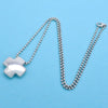 Tiffany & Co necklace ball chain roman cross Silver 925