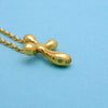 Tiffany & Co necklace chain Elsa Peretti cross 18k Gold 750