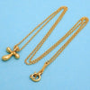 Tiffany & Co necklace chain Elsa Peretti cross 18k Gold 750