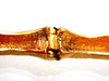 Authentic Vintage Chanel bracelet bangle Gold Bamboo