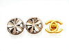 Vintage Chanel earrings clover round