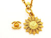 Vintage Chanel necklace CC logo medallion