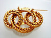 Authentic Vintage Chanel pin brooch CC logo Chains Rounds