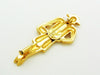 Vintage Chanel pin brooch COCO gold tone