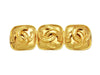 Vintage Chanel pin brooch triple CC logo quad