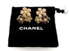Vintage Chanel stud earrings flowers
