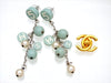 Vintage Chanel stud earrings No. 5 CC logo faux pearl dangle