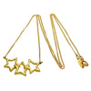 Pre-owned Tiffany & Co jewelry necklace triple star 18K Gold