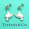 Pre-owned Tiffany & Co stud earrings Paloma Picasso Dove Eagle Bird dangle