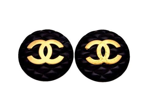 Vintage Chanel earrings as seen on Ashlee Simpson