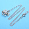 Tiffany & Co necklace chain Paloma Picasso daisy flower Silver 925