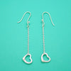 Tiffany & Co stud earrings Elsa Peretti open heart Silver 925 pre-owned