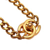 Authentic Vintage Chanel bracelet turnlock CC logo double C chain