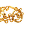 Authentic Vintage Chanel bracelet CC logo double C round