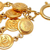 Authentic Vintage Chanel bracelet CC logo medals round
