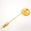 Authentic Vintage Chanel pin brooch faux pearl round