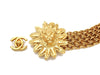 Authentic Vintage Chanel belt gold CC lion pendant 5 chain jewelry