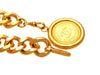 Vintage Chanel belt CC logo plate