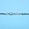Tiffany & Co necklace chain 1837 bar pendant Silver 925