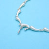 Tiffany & Co bracelet Elsa Peretti teardrop links Silver 925