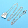 Tiffany & Co necklace chain Elsa Peretti full heart Silver 925