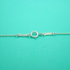 Tiffany & Co necklace Elsa Peretti letter T Silver 925 pre-owned