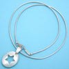 Tiffany & Co necklace chain star punched Silver 925