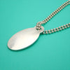 Tiffany & Co necklace return to dogtag Silver 925 pre-owned