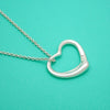 Tiffany & Co necklace chain Elsa Peretti open heart Silver 925 pre-owned