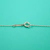 Tiffany & Co necklace Elsa Peretti cyrcle Silver 925 pre-owned