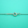 Tiffany & Co necklace chain Paloma Picasso heart ribbon Silver 925