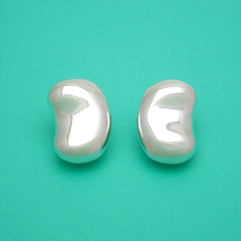Tiffany & Co earrings Elsa Peretti bean Silver 925 pre-owned