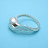 Tiffany & Co ring tulip flower Size 6 Silver 925