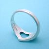 Tiffany & Co ring Elsa Peretti open heart Silver 925