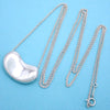 Tiffany & Co necklace chain Elsa Peretti large bean Silver 925