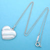 Tiffany & Co necklace chain heart Silver 925