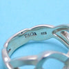 Tiffany & Co ring Paloma Picasso double loving heart Silver 925