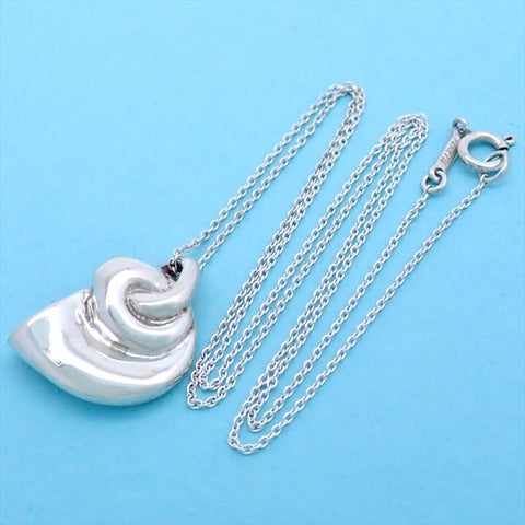 Tiffany & Co necklace chain Elsa Peretti shell Silver 925