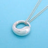 Tiffany & Co necklace chain Elsa Peretti eternal circle Silver 925