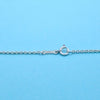 Tiffany & Co necklace chain Elsa Peretti open heart large Silver 925