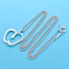 Tiffany & Co necklace chain Elsa Peretti apple pendant Silver 925