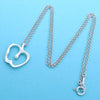 Tiffany & Co necklace chain Elsa Peretti apple pendant Silver 925