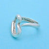 Tiffany & Co ring Elsa Peretti open heart Size 3.5 Silver 925