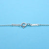 Tiffany & Co necklace chain Elsa Peretti crucifix cross Silver 925