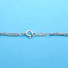 Tiffany & Co necklace chain infinity pendant Silver 925