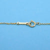 Tiffany & Co necklace chain Elsa Peretti infinity cross 18k Gold 750 4.1g