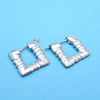 Tiffany & Co stud earrings atlas roman numerals Silver 925