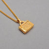 Authentic Vintage Givenchy necklace chain 4G logo bag