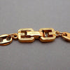 Authentic Vintage Givenchy bracelet button link